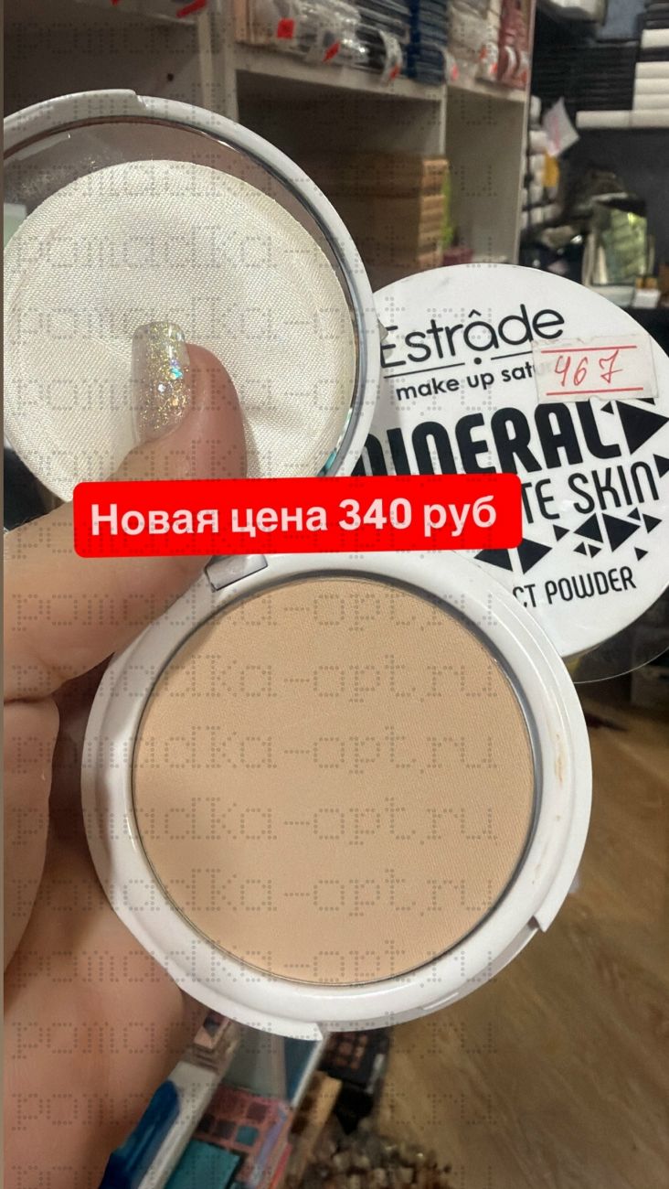 Пудра компактная Estrade Mineral Matte Skin