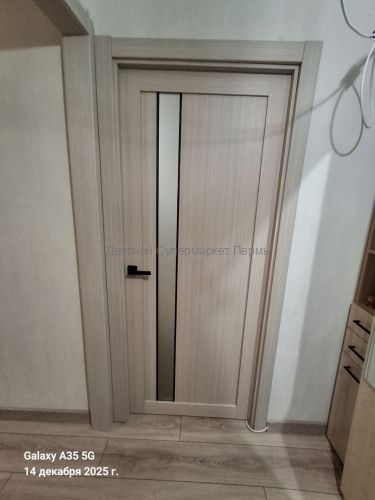 Турин_528AПС.121 молдинг алюм.чёрн. ЭКО-шпон Мателюкс