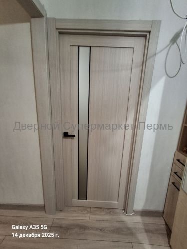 Турин_528AПС.121 молдинг алюм.чёрн. ЭКО-шпон Мателюкс
