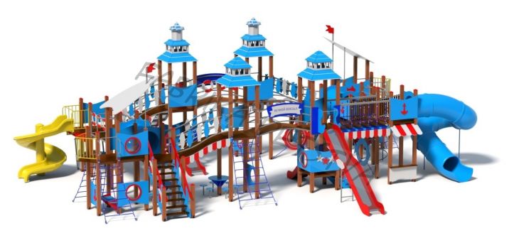 Игровой комплекс "Речной Возкал" тип 1