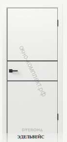 Виста 2.1 Черный матовый молдинг. Цвет: Эдельвейс / орхидея /мираж. Матовое покрытие. Черная кромка АВS 2мм с 4-х сторон.