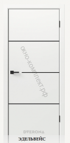 Виста 3.1 Черный матовый молдинг. Цвет: Эдельвейс / орхидея /мираж. Матовое покрытие. Черная кромка АВS 2мм с 4-х сторон.