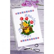 031 Biser-Art. Пасхальный рушник