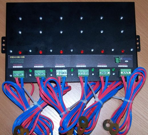 Система балансировки заряда СБЗ-3 6К-12В