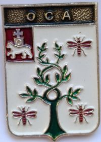 Значок герб Оса