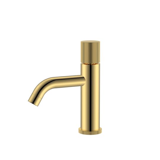 Однорычажный смеситель для раковины с ручкой Linea Boheme Stick 121 схема 3