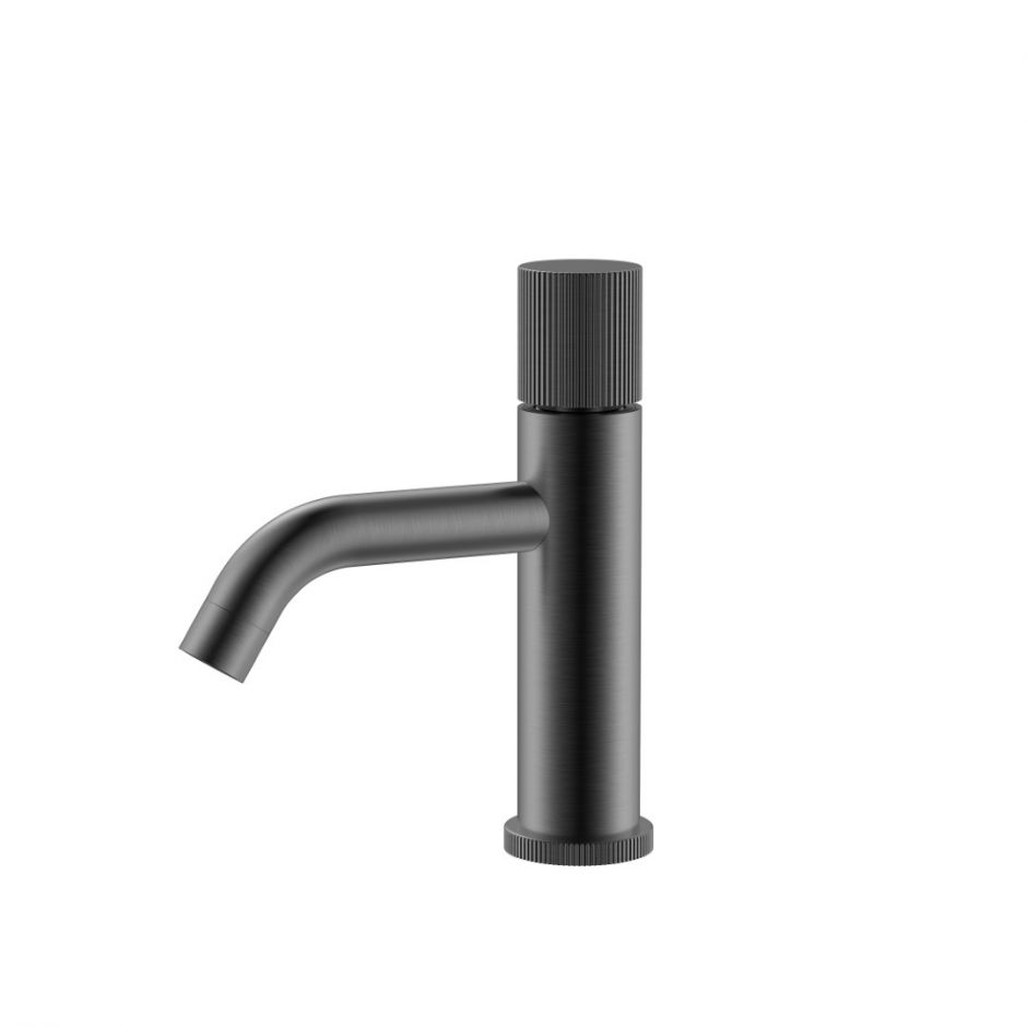 Однорычажный смеситель для раковины с ручкой Linea Boheme Stick 121 ФОТО