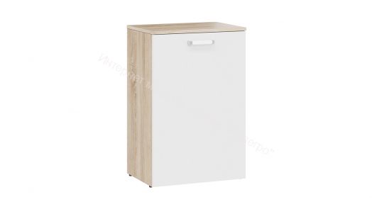 Стол письменный Тип 1 «Бостон» Дуб Сонома, Белый Ясень