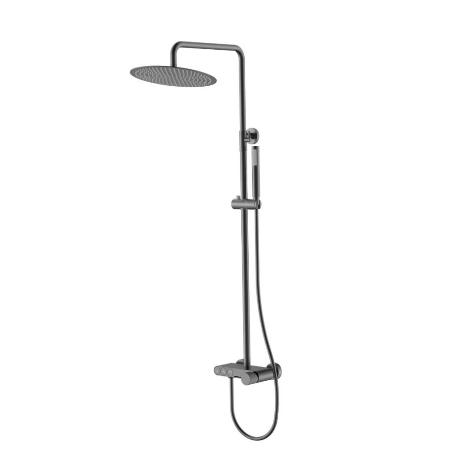 Душевая стойка однорычажная с ручкой Linea Boheme Stick 128 ФОТО