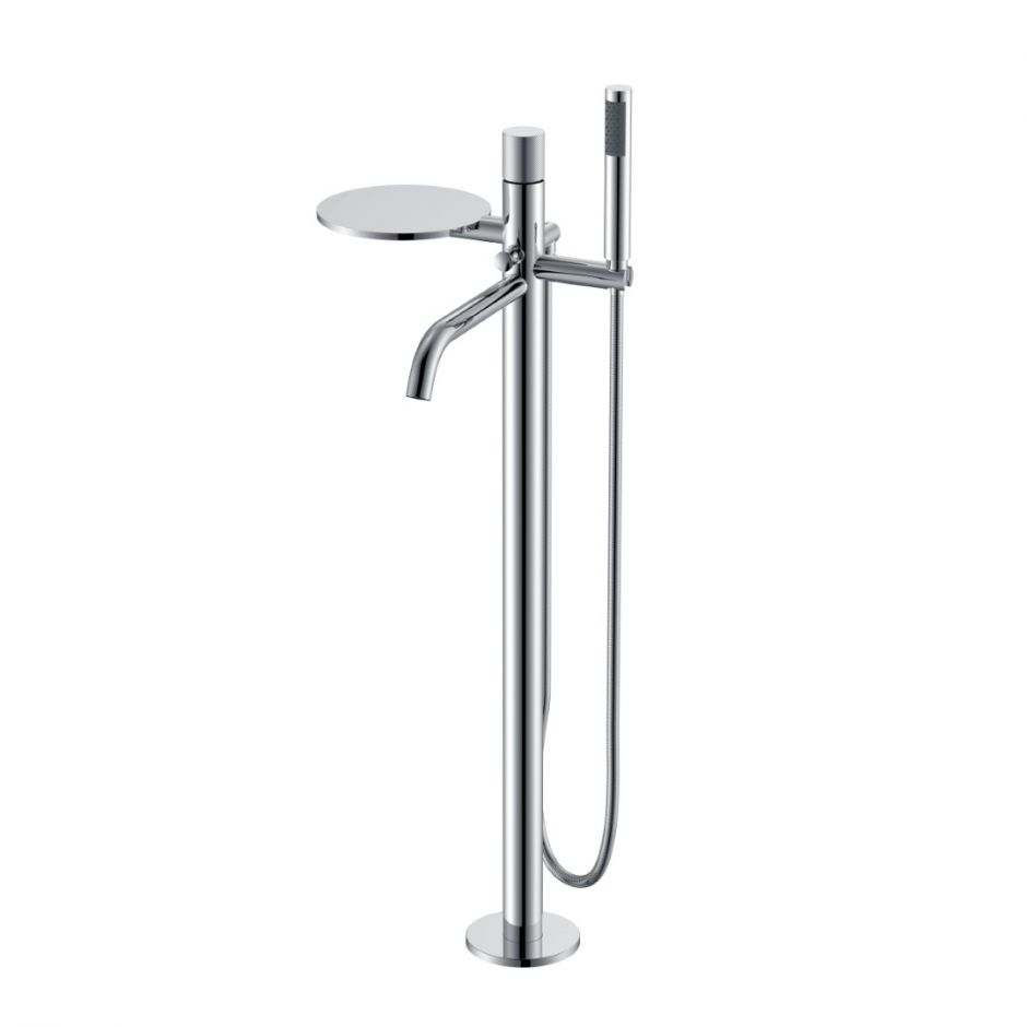 Смеситель напольного монтажа с ручкой Spirale Boheme Stick 129 ФОТО