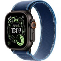 Часы Apple Watch Ultra 3 GPS + Cellular 49mm Black Titanium Case with Blue/Bright Blue Trail Loop (S/M)
