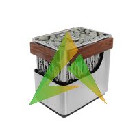 Электрическая печь Born Stone 15E 14-24 м³