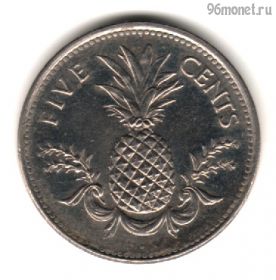 Багамские острова 5 центов 1998