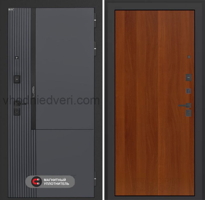 Входная дверь Лабиринт Лаб 2 Про - 05 Итальянский орех