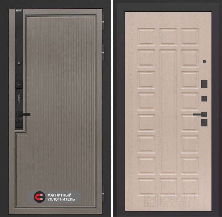 Входная дверь Лабиринт Лаб 1 Про - 04 Беленый дуб