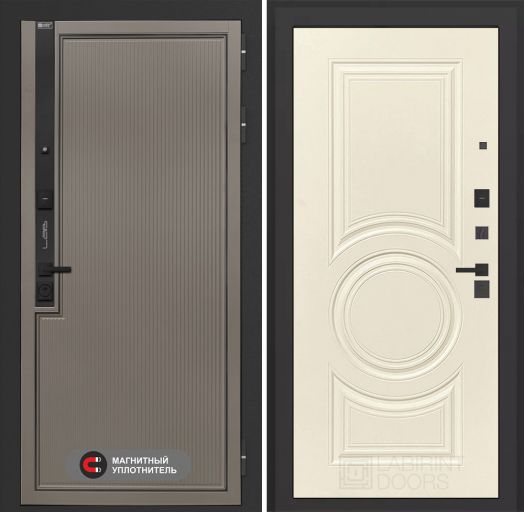 Входная дверь Лабиринт Лаб 1 Про - 23 Шампань софт