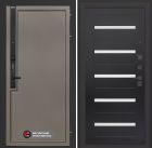 Входная дверь Лабиринт Лаб 1 Про - 01 Венге, стекло белое