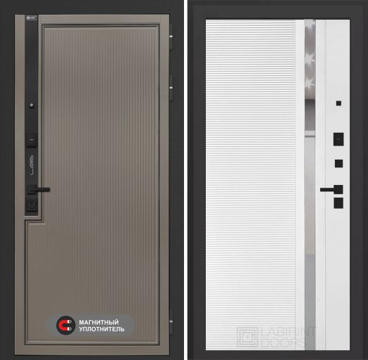 Входная дверь Лабиринт Лаб 1 Про - 31 Белый софт