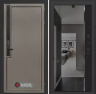 Входная дверь Лабиринт Лаб 1 Про - Зеркало панорама с тонировкой Черный кварц