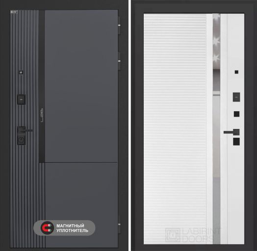 Входная дверь Лабиринт Лаб 2 Про - 31 Белый софт