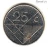 Аруба 25 центов 1986