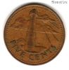 Барбадос 5 центов 1979