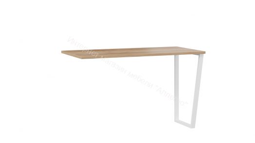 Стол письменный «Порто» - ТД-393.15.01 Белый, Яблоня Беллуно