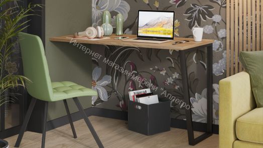 Стол письменный «Порто» - ТД-393.15.01 Графит, Яблоня Беллуно