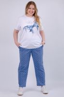 Микс костюм женский [белый/синий]