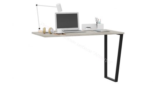 Стол письменный «Порто» - ТД-393.15.01 Графит, Баттл Рок