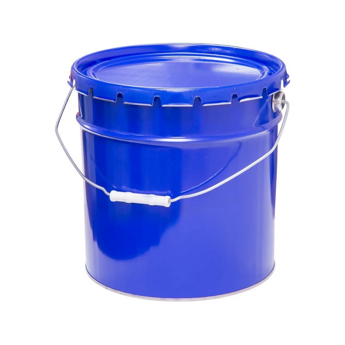 Profkolor Ведро металлическое крышка-корона, цвет синий, 15л. ВМк 15с