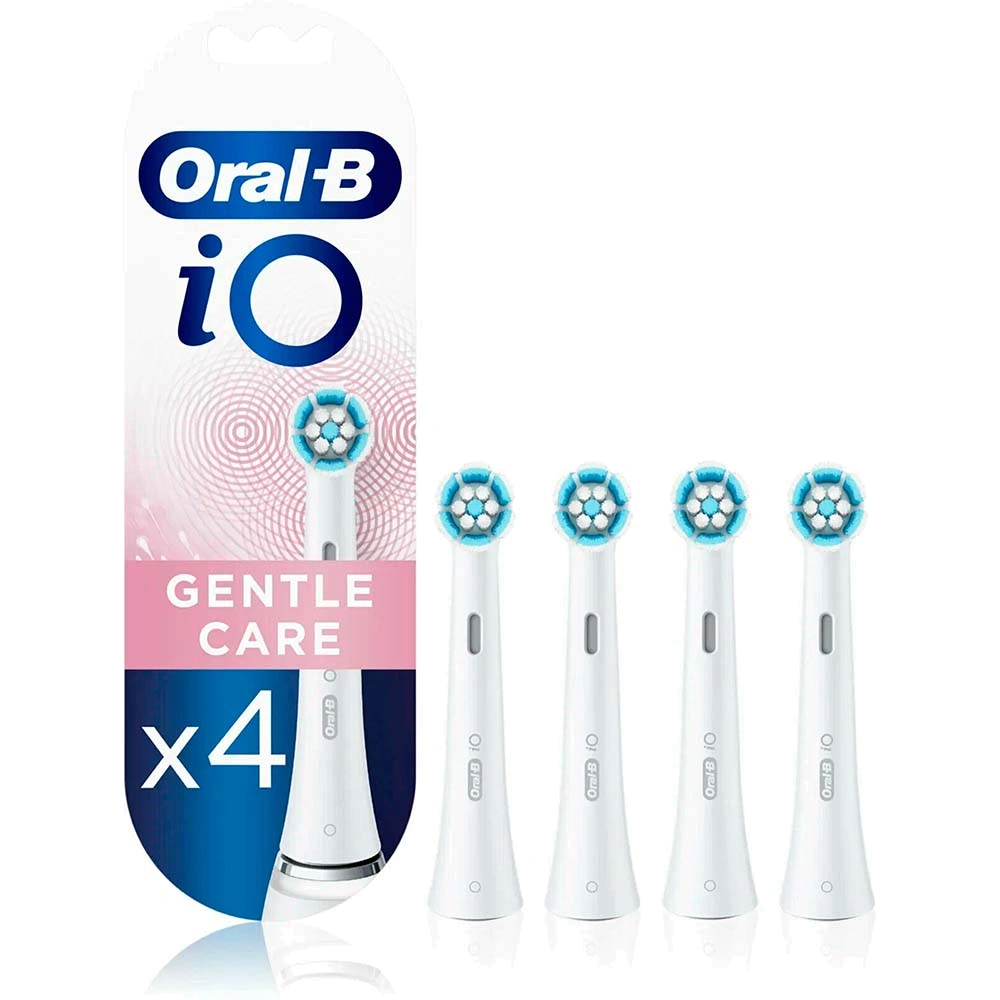 Насадка Oral-B iO Gentle Care/Sanfte Reinigung для бережной чистки (4 шт.) белая ОРИГИНАЛ !!!