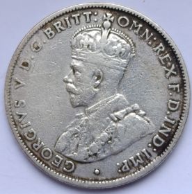 Король Георг V 1 флорин Австралия  1931