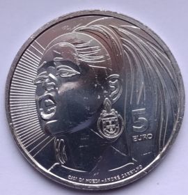 Симона де Оливейра 5 евро Португалия  2025 на заказ