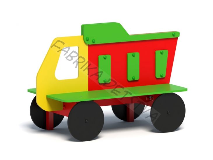 Скамейка "Грузовичок" двусторонняя