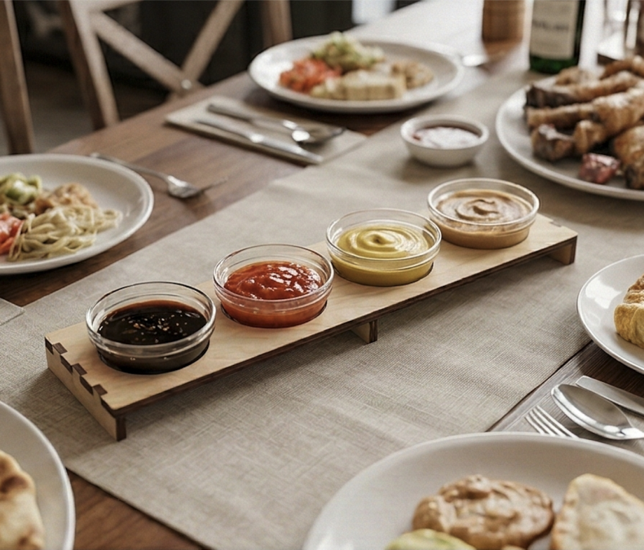 Подставка под соусники на 4 шт.