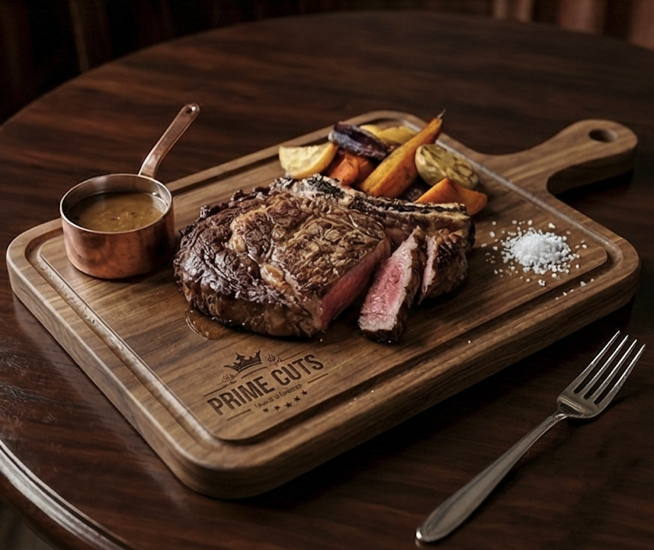 Доска для подачи стейка (увеличенная)