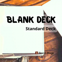 Трюковая колода Blank Deck by Bacon Magic стандартная колода