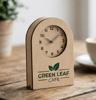 Часы настольные (мини) с логотипом на заказ