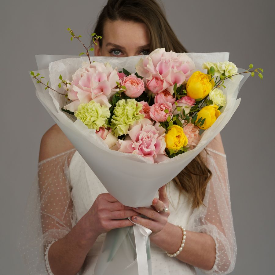 Букет "Весенний этюд"