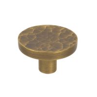 Мебельная ручка-кноб Corona 0043 матовая бронза