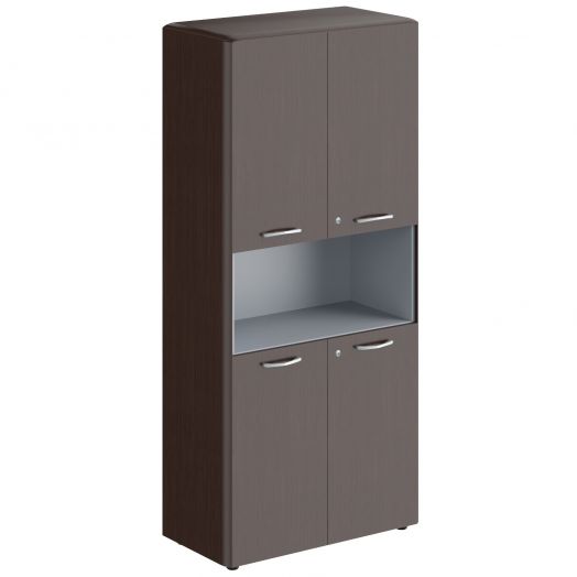 ДИОНИ Шкаф с 2-мя комплектами глухих малых дверей DHC 85.4(Z)