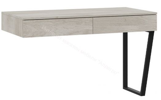 Стол письменный с ящиками «Порто» - ТД-393.15.02 Графит, Баттл Рок