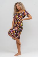 Халат 37007 [баклажан]