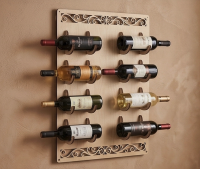 Стенд для бутылок настенный на 8 бутылок