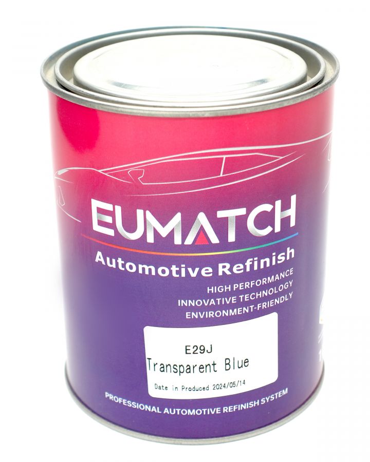 Eumatch Эмаль E29J-1 Transparent Blue / Прозрачный синий