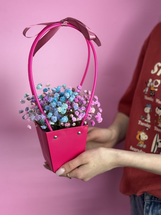 Композиция с гипсофилами размер S