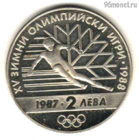 Болгария 2 лева 1987
