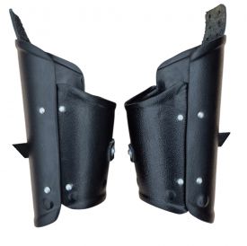 Наручи Створчатые Матовые Пластиковые XIV-XV века. Серия "Оникс"