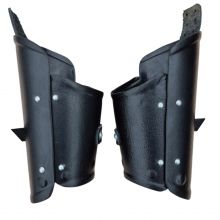 Наручи Створчатые Матовые Пластиковые XIV-XV века. Серия "Оникс"